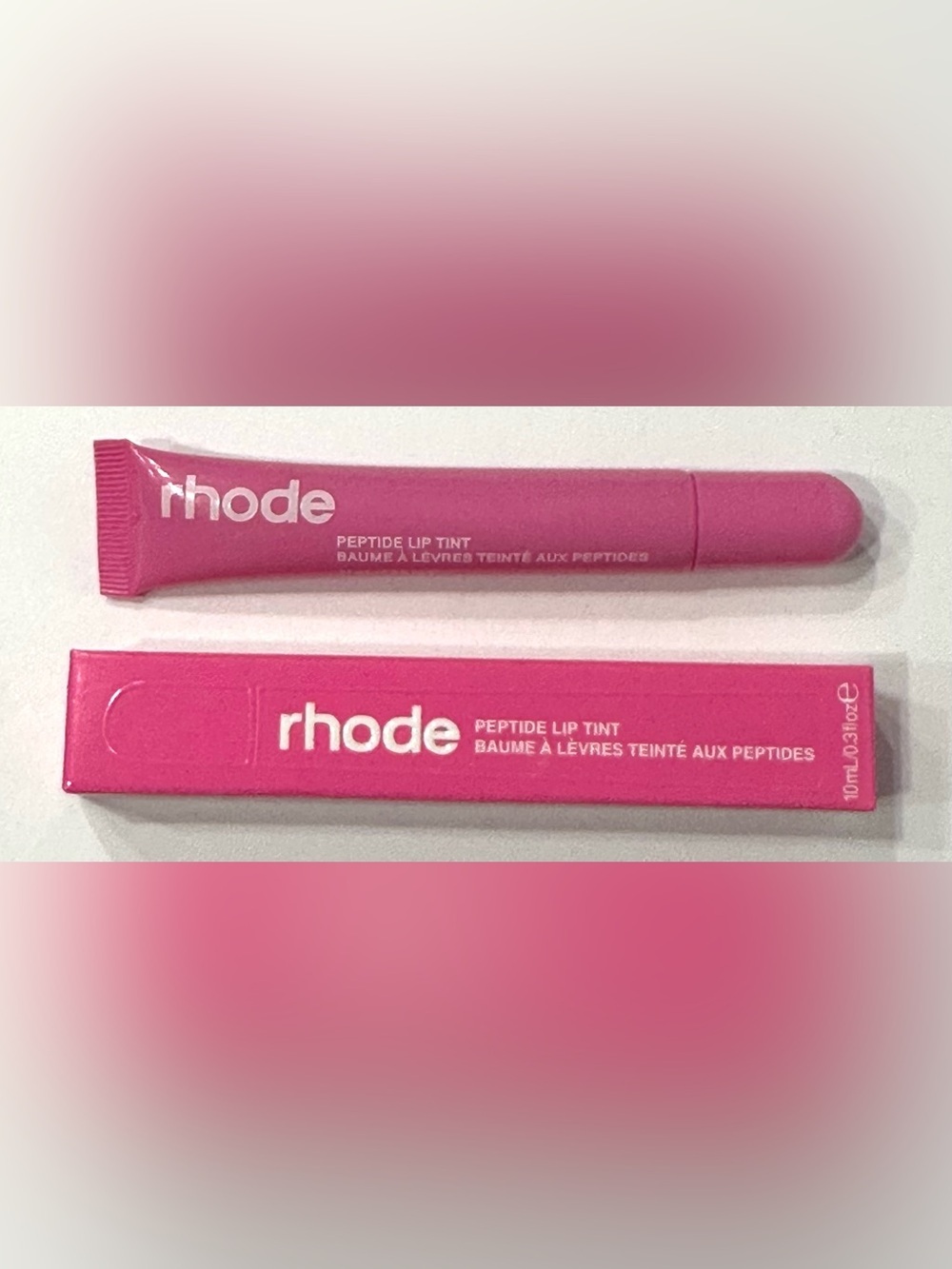 NEW, Rhode Limited Edition La Pop-Up Shade Peptide Lip Treatment SHORTCAKE